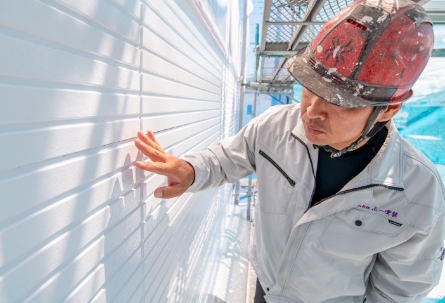 高い施工品質をお約束する自社責任施工と職人教育